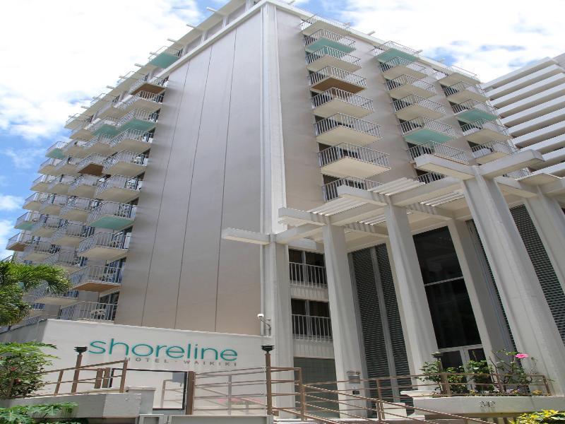 Shoreline Hotel Waikiki Гонолулу Екстер'єр фото
