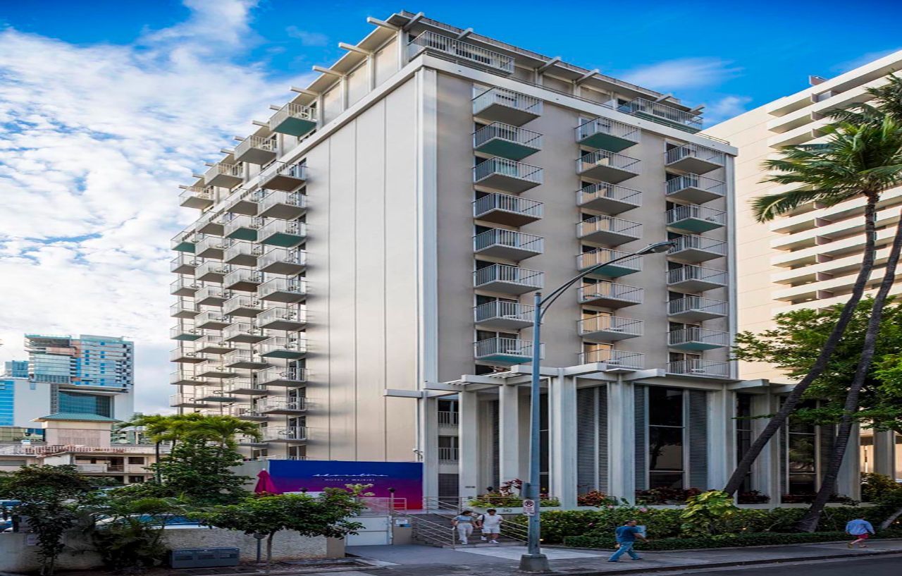 Shoreline Hotel Waikiki Гонолулу Екстер'єр фото